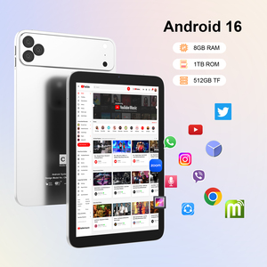 แท็บเล็ต C Idea OEM ขนาด 10.1 นิ้ว ความละเอียด 800*1280 หน้าจอ IPS สีเงิน ระบบปฏิบัติการ Android 16 ประสิทธิภาพสูง ชิปประมวลผล Quad-Core MTK หน่วยความจำ 8GB รองรับ Wi-Fi แบตเตอรี่ 10000mAh รุ่นใหม่ ความจุ 1TB - Product Image 4