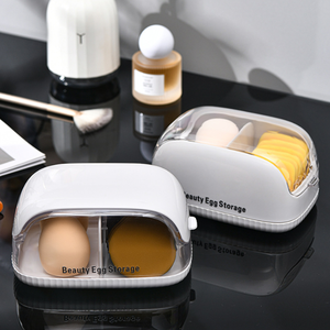 Caja de Almacenamiento para Esponjas de Maquillaje - Organizador de Herramientas de Maquillaje a Prueba de Polvo y Sellable para Esponjas de Belleza y Borlas de Polvo - Product Image 3