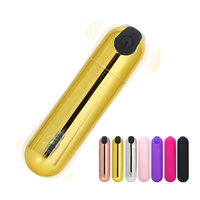 Mini vibromasseur USB rechargeable, étanche, en latex, pour stimulation vaginale, point G et anale, jouet sexuel pour femmes adultes.