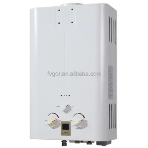 Golden supplier open flue type 10L 12L gas water heater with copper heat exchange