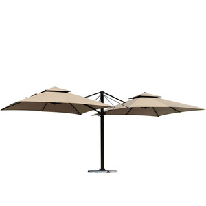 Parasol de jardin en alliage d'aluminium, imperméable, pour extérieur, plage, piscine, usage estival, modèle tente individuelle XK 064 - Product Image 2