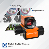 Module de caméra USB GigE Vision 1,6 Mpx 250 ips 12 bits à haute vitesse de capture pour vision industrielle et reconnaissance optique de caractères (OCR) pour une mesure précise