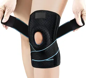 Bantalan lutut Neoprene olahraga, kawat gigi Kompresi & bungkus elastis untuk nyeri sendi Arthritis lengan lari - Product Image 1