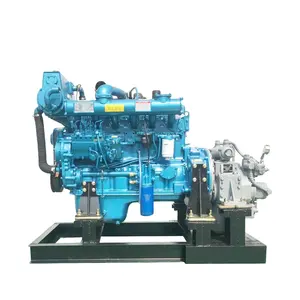 Motor marinho da série r 6 cilindros da fábrica do fornecedor chinês com caixa marinha da engrenagem