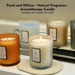 Velas Aromáticas de Cera de Soya con Etiquetas Personalizadas, Tapa de Madera, Frasco de Vidrio, Decoración para el Hogar, Regalo para el Día de la Madre, Cumpleaños - Product Image 6