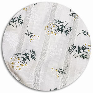 Tela China de alta calidad para vestido de mujer, tela blanca bordada con ojal de gasa suiza, tela bordada 100% de algodón - Product Image 2