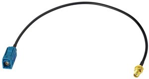 Fakra Z Nữ Để SMA Nữ Bộ Chuyển Đổi Cáp Cho Âm Thanh Nổi Xe Android Đầu Đơn Vị GPS Navigation FM AM Đài Phát Thanh Sirius XM Radio Vệ Tinh - Product Image 3