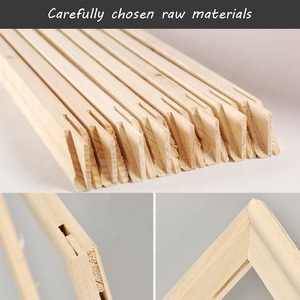 Toile extensible blanche de artiste en coton, pour peinture sur bois, vente en gros, - Product Image 4