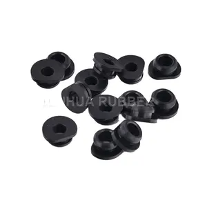 Customized Size Colored Flame Retardant Rubber Seals For Cable Grommets/Fire Resistant Rubber Grommet