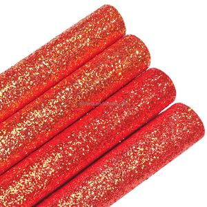 Rouleau <span class=keywords><strong>de</strong></span> tissu non tissé pailleté, tapis orange pour bricolage artisanal, accessoires photo pour décoration <span class=keywords><strong>de</strong></span> Noël - Product Image 1