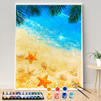 Kits de peinture par numéros DIY personnalisables, ensemble de peinture à l'huile non personnalisé pour adultes, enfants et débutants, livraison directe