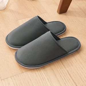 Pantuflas de Lona Veca con Forro de Algodón, Entresuela de PVC y Suela Exterior de EVA, Resistentes a las Manchas y al Sudor, para Todas las Estaciones - Product Image 6