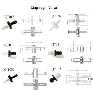 5/16" Plastic Check Valve For Coffee Machine &Oxygen Generator One Way Valve Small Flow No Return Valve