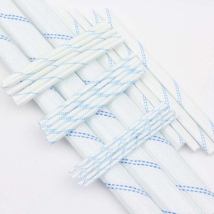 Gaine isolante en fibre de verre enduite de <span class=keywords><strong>PVC</strong></span> Jinzhi 2715, certifiée ISO9001, résistance à <span class=keywords><strong>130</strong></span>°C, haute tension, vente en gros - Product Image 1