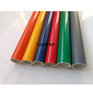 ท่อพลาสติกเสริมแรงไฟเบอร์กลาสเคลือบสี ขายดี สำหรับด้ามจับเครื่องมือพลั่วและจอบ - Product Image 2