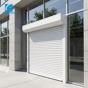 Porte <span class=keywords><strong>et</strong></span> <span class=keywords><strong>fenêtres</strong></span> à enroulement motorisées intelligentes en aluminium <span class=keywords><strong>et</strong></span> acier sur mesure avec télécommande - Product Image 2