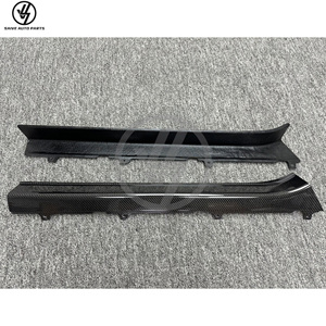 แผ่นกันรอยขอบประตูคาร์บอนไฟเบอร์แบบเปียก ลายทวิลเงา สำหรับ GTR R35 ปี 2008-2016  ความพอดีแบบ 1:1 - Product Image 6