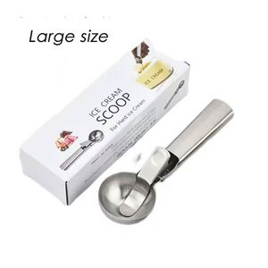 HYRI 2024 Cuchara para Hacer Bolas de Helado, con Logotipo Personalizado, Utensilio de Cocina para Niños y Adultos, Máquina para Hacer Bolas de Fruta - Product Image 2
