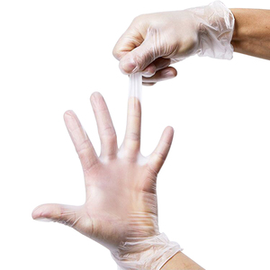 Gants en vinyle originaux de qualité garantie, imperméables, compatibles écran tactile, sans poudre, sans silicone, pour travaux ménagers - Product Image 1