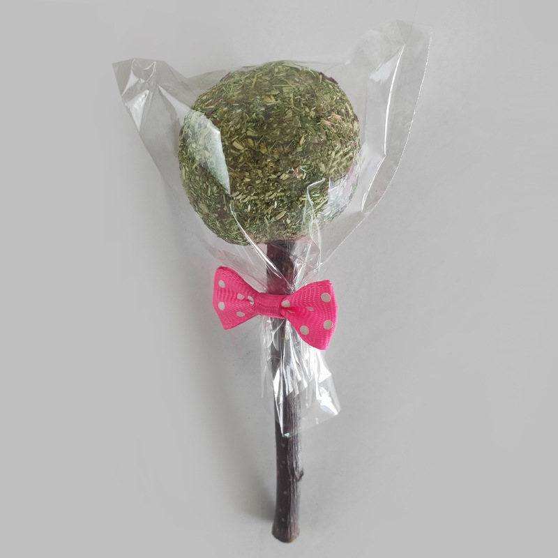 Sucette fourragère avec emballage