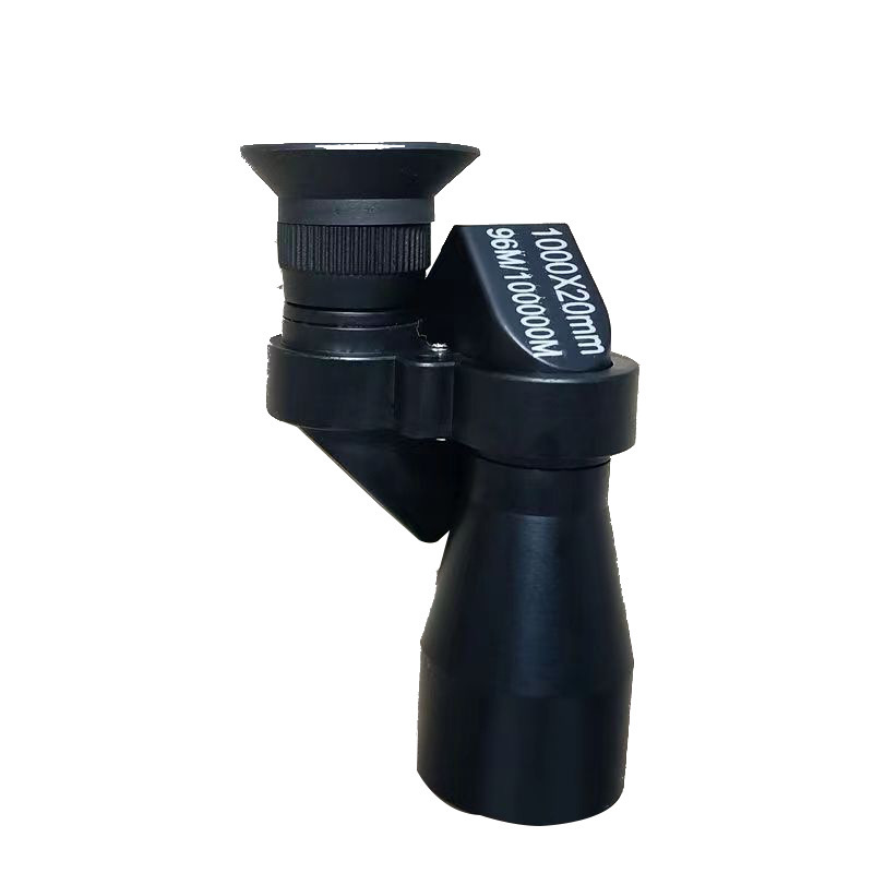 Petit télescope d'angle en argent