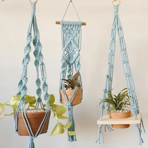 Hot Selling Plant Hangers, 3 verschiedene Stil hängenden Pflanzer für Indoor Outdoor Blumentopf halter Boho Home Decor/