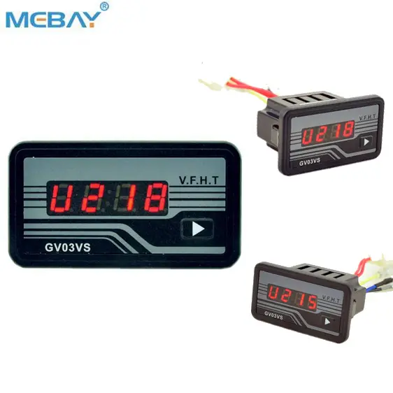 Mebay duy nhất giai đoạn Máy phát điện mét Kích thước nhỏ Bảng điều chỉnh mét gv03vs 51mm x 26mm