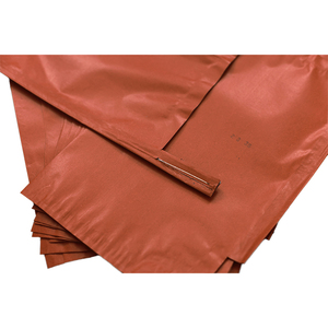 Sac d'emballage en papier enduit de cire jetable écologique jaune et <span class=keywords><strong>rouge</strong></span> avec fermeture magnétique pour fruits - Product Image 4