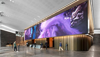 P4 Intérieur 256*128mm Led Panneau D'affichage Numérique Affiche Panneau Écrans Vidéo Mur Signe Panneau Électronique Panneaux D'affichage