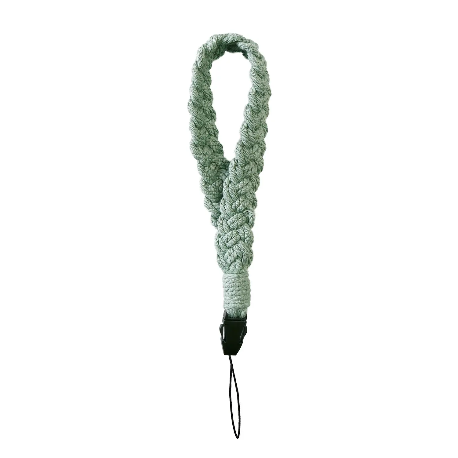 Cinturino da polso universale per telefono cellulare cinturino in corda di cotone intrecciato catena per cellulare artigianale per donne e ragazze