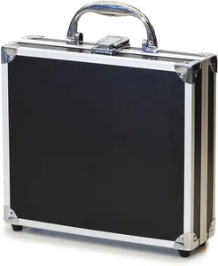 Alüminyum özelleştirilmiş sert taşıma çantası küçük ve hafif köpük ek ve kolu desteği ile OEM ve ODM