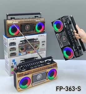 Nouveau lecteur <span class=keywords><strong>de</strong></span> cassettes rétro nostalgique FP363-S, lecteur <span class=keywords><strong>de</strong></span> cassettes vintage, radio rétro, haut-parleur bleu, lecteur <span class=keywords><strong>de</strong></span> cassettes - Product Image 5