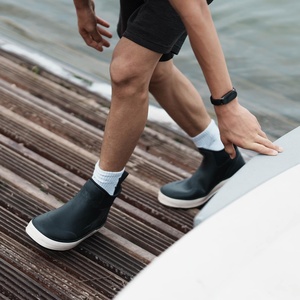Bottines <span class=keywords><strong>de</strong></span> travail en caoutchouc antidérapantes imperméables pour hommes | <span class=keywords><strong>Bottes</strong></span> <span class=keywords><strong>de</strong></span> pont, <span class=keywords><strong>bottes</strong></span> <span class=keywords><strong>de</strong></span> pêche, extérieur, pluie, service <span class=keywords><strong>de</strong></span> sécurité au travail ODM/OEM - Product Image 4