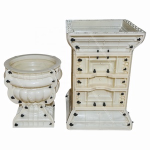 Top Ranking Cemente prodotti di stampo fioriere grande giardino esterno vaso di fiori <span class=keywords><strong>in</strong></span> <span class=keywords><strong>silicone</strong></span> stampo <span class=keywords><strong>per</strong></span> cementeria vaso - Product Image 2