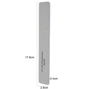 Abd ücretsiz kargo 1000 adet/durumda en iyi tırnak törpüsü manikür araçları için 80/80 toptan Zebra Jumbo tırnak törpüsü Salon - Product Image 5