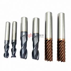 Fresas de carburo sólido HRC65 de 8 filos D16X40X100Lmm del fabricante - Product Image 3