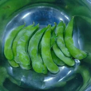 IQF Harga pemasok grosir edamame hijau dalam pod / kernel kedelai dalam cangkang paket edamame beku individual