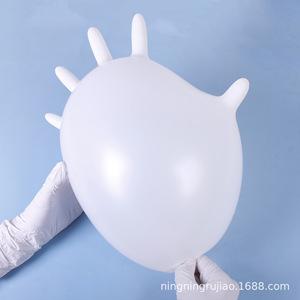Guantes de Látex y Nitrilo Ningning, Grado Alimenticio, Resistentes al Aceite, Impermeables, Antideslizantes, Ligeros, Desechables, de Seguridad - Product Image 4