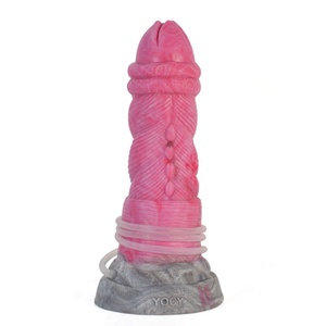 YOCY Factory Discount Price Huge Artificial Penis Alien Skin-friendly With Suction Cup Sex Toy G-Spot Massage <b>Dildo</b> for Women - Product Image 3
