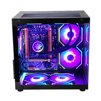PCOOLING New Released Pc Cases Desktop Gaming Chassis Mid Tower Cabinet Desktop Computer Gaming Pc Case