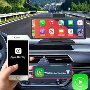 Xe Video Ghi Âm 4K 9.3Inch Di Động Không Dây Carplay Navigation Hiển Thị Dash Cam DVR Tầm Nhìn Ban Đêm Ổ Đĩa Ghi Xe Máy Nghe Nhạc - Product Image 5