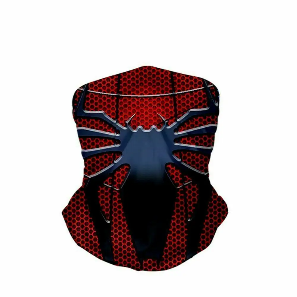 Groothandel Multifunctionele Naadloze Elastische Spider Man Custom Buis Bandana Voor Volwassen En Kinderen