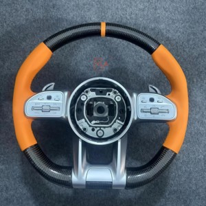 <span class=keywords><strong>Volant</strong></span> de voiture personnalisé en fibre de carbone pour <span class=keywords><strong>Mercedes</strong></span> Benz <span class=keywords><strong>AMG</strong></span> classe A classe B classe C classe E classe S série GL <span class=keywords><strong>volant</strong></span> - Product Image 2