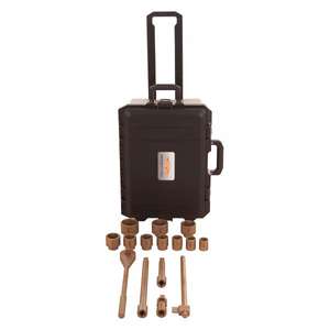 AMPCO - DE9000B Jeu de douilles, 6 pans, 1 '', 14 pièces, Cuivre au béryllium (pouces) - Product Image 1