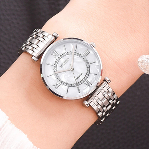 <span class=keywords><strong>MEIBO</strong></span> — montre à Quartz pour femmes, bracelet en acier inoxydable, décontracté, à la mode, 2021 - Product Image 4