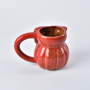 Taza Híbrida de Cerámica con Diseño de Búho y Calabaza, Taza de 16 oz con Esmalte Reactivo para Cerveza, Café y Té, Vajilla Creativa con Diseño de Animales para Halloween - Product Image 4