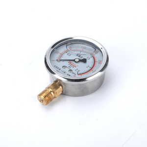 เกจวัดแรงดันหงหยู YN60 2.5MPa ทนต่อแรงกระแทกสำหรับปั๊มลมไฮดรอลิก - Product Image 2