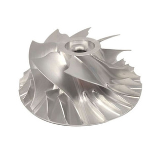 Fabricante de Impulsores de Acero Inoxidable Mecanizados por CNC para Bombas Centrífugas, Compresores y Sopladores, Pieza de Mecanizado Personalizada de 5 Ejes No Estándar - Product Image 3