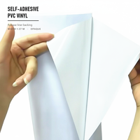 Rouleau de vinyle auto-adhésif imprimable à solvant écologique, haute adhérence, mat/brillant, amovible, résistant à l'eau, 140 g/m², pour moto et voiture