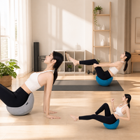 Coussin de siège ergonomique Bulk Balance non gonflable pour chaise d'équilibre, entraîneur de base pour le tronc, avec rembourrage en mousse et métal pour soulager la pression du coccyx